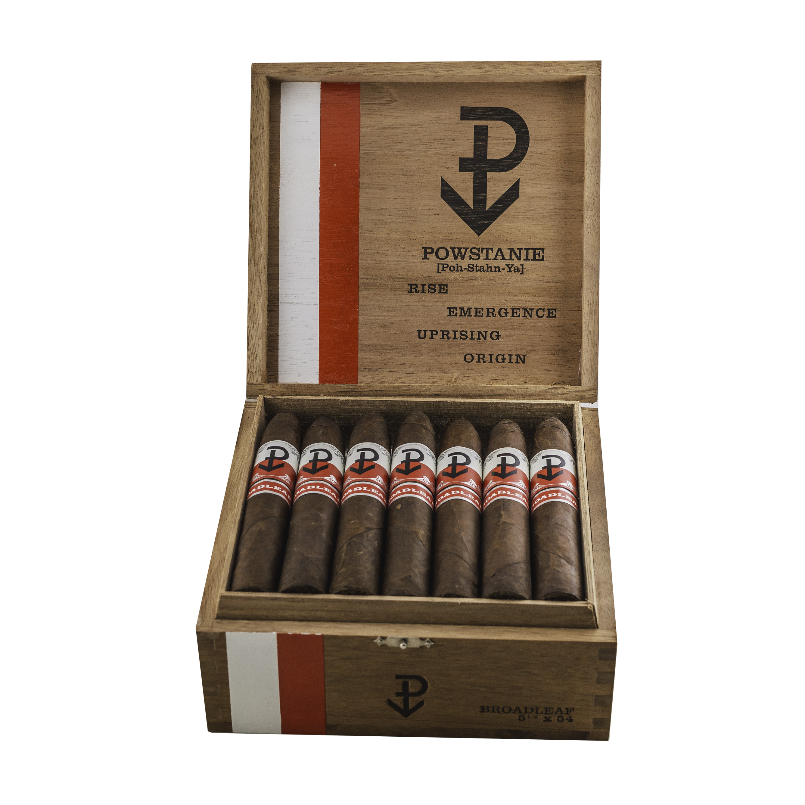 Powstanie Broadleaf Belicoso Cigar - Box